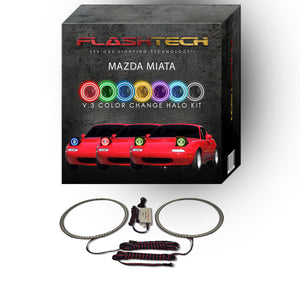 Mazda-Miata-1990, 1991, 1992, 1993, 1994, 1995, 1996, 1997,-LED-Halo-Headlights-RGB-No Remote-MA-MI9097-V3H
