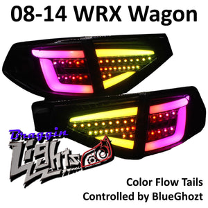 2008-2014 Subaru WRX Color Flow Tail Lights