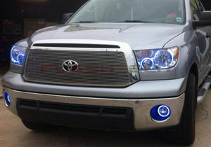 Toyota-Sequoia-2007, 2008, 2009, 2010, 2011, 2012, 2013-LED-Halo-Headlights-RGB-Bluetooth RF Remote-TO-SQ0713-V3HBTRF