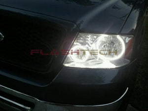 Lincoln-Mark LT-2006, 2007, 2008-LED-Halo-Headlights-White-RF Remote White-LI-MLT0608-WHRF
