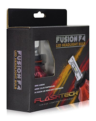 F4 Fusion LED Headlight and Fog Light Bulbs - 9007