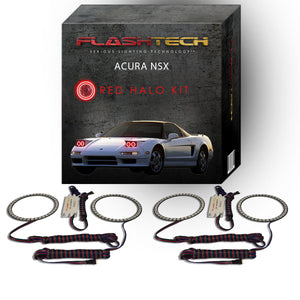 Acura-NSX-1991, 1992, 1993, 1994, 1995, 1996, 1997, 1998, 1999, 2000, 2001-LED-Halo-Headlights-RGB-Bluetooth RF Remote-AC-NSX9101-V3HBTRF