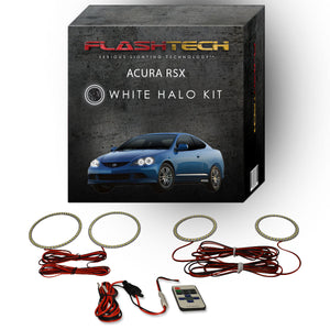 Acura RSX White LED Halo Headlight Kit 2005-2006