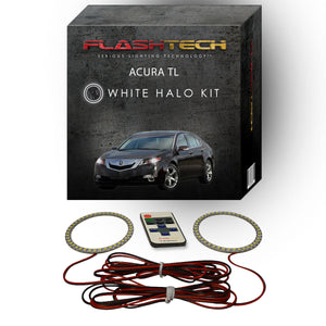 Acura TL White LED Halo Headlight Kit 2009-2014