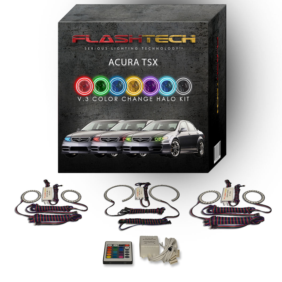 Acura-TSX-2004-2005-2006-2007-2008-LED-Halo-Headlights-RGB-IR-Remote-AC-TSX0408-V3HIR