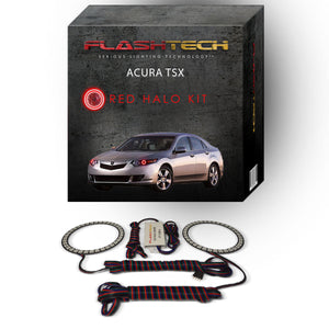 Acura-TSX-2009-2010-2011-2012-2013-2014-LED-Halo-Headlights-Red-No-Remote-AC-TSX0914-RH