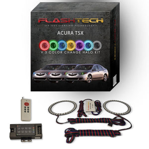 Acura-TSX-2009-2010-2011-2012-2013-2014-LED-Halo-Headlights-RGB-RF-Remote-AC-TSX0914-V3HRF