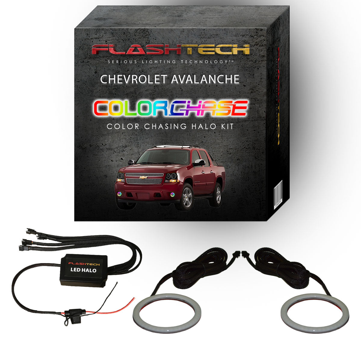 Chevrolet Avalanche ColorChase Fog Light Kit 2007-2013