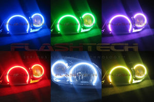Chevrolet Cobalt V.3 Fusion Color Change LED Halo Headlight Kit 2005-2010
