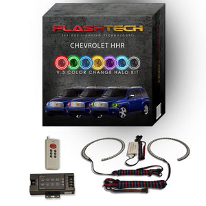Chevrolet-HHR-2006, 2007, 2008, 2009, 2010, 2011-LED-Halo-Headlights-RGB-IR Remote-CY-HR0611-V3HIR