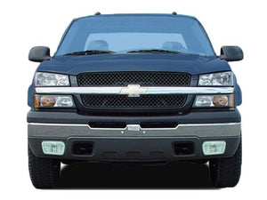 Chevrolet-Silverado-2003, 2004, 2005, 2006-LED-Halo-Fog Lights-RGB-Bluetooth RF Remote-CY-SV0306-V3FBTRF