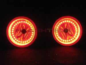 Dodge-Nitro-2007, 2008, 2009, 2010, 2011, 2012-LED-Halo-Fog Lights-RGB-Bluetooth RF Remote-DO-NI0712-V3FBTRF