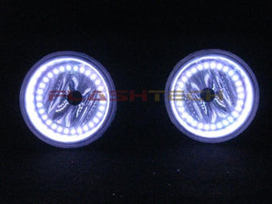 GMC-Sierra 1500-2008, 2009, 2010, 2011, 2012, 2013-LED-Halo-Fog Lights-RGB-Bluetooth RF Remote-GMC-SR0713-V3FBTRF