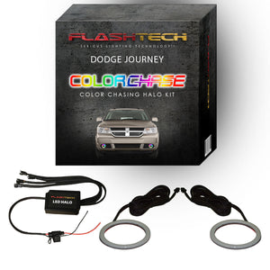 Dodge Journey ColorChase LED Halo Fog Light Kit 2009-2013