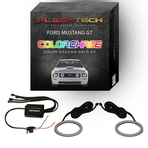 Ford Mustang GT ColorChase LED Halo Fog Light Kit 2005-2009