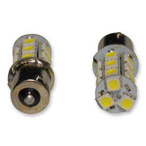 LED Exterior SMD Bulbs - 18 LED - White - 1156