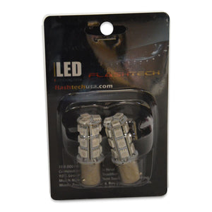 LED Exterior SMD Bulbs - 18 LED - Amber - 1157