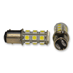 LED Exterior SMD Bulbs - 18 LED - White - 1157