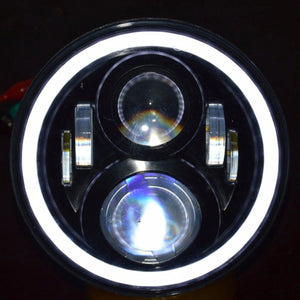7045 7" Round Headlight Assembly
