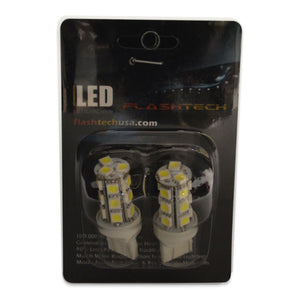 LED Exterior SMD Bulbs - 18 LED - White - 7443