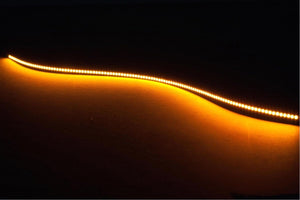 3528 SMD Flex 16" Strip LED Lighting - Amber
