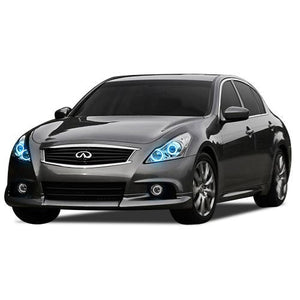 Infiniti-G37-2010, 2011, 2012, 2013-LED-Halo-Headlights-ColorChase-No Remote-IN-G37S1013-CCH