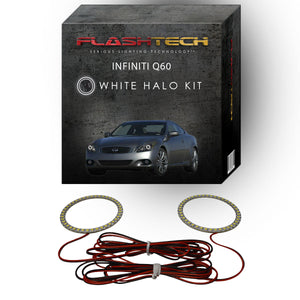 Infiniti-Q60-2014, 2015-LED-Halo-Headlights-White-RF Remote White-IN-Q61415-WHRF