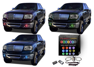 Lincoln-Mark LT-2006, 2007, 2008-LED-Halo-Fog Lights-RGB-Colorfuse RF Remote-LI-MLT0608-V3FCFRF