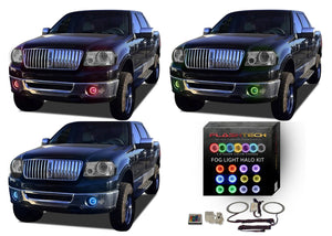 Lincoln-Mark LT-2006, 2007, 2008-LED-Halo-Fog Lights-RGB-IR Remote-LI-MLT0608-V3FIR