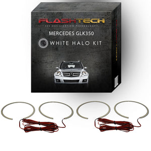 Mercedes-GLK350-2013, 2014-LED-Halo-Headlights-White-RF Remote White-MC-GLK1314-WHRF