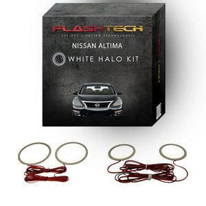 Nissan-Altima-2013, 2014, 2015-LED-Halo-Headlights-White-RF Remote White-NI-ALS1315-WHRF