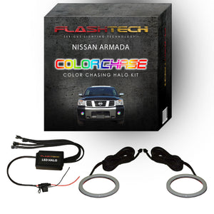 Nissan Armada ColorChase LED Halo Fog Light Kit 2004-2007
