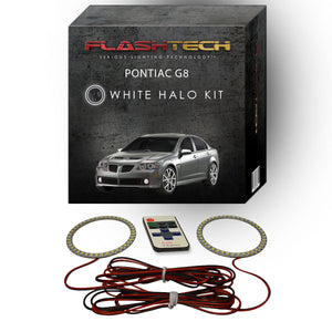Pontiac-G8-2008, 2009-LED-Halo-Fog Lights-White-RF Remote White-PO-G80809-WFRF