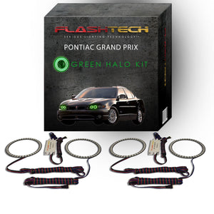 Pontiac-Grand Prix-1997, 1998, 1999, 2000, 2001, 2002, 2003-LED-Halo-Headlights-RGB-Bluetooth RF Remote-PO-GP9703-V3HBTRF