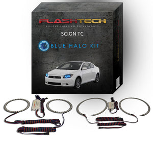 Scion-tC-2008, 2009, 2010-LED-Halo-Headlights-RGB-Bluetooth RF Remote-SC-TC0810-V3HBTRF