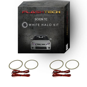 Scion-tC-2011, 2012, 2013-LED-Halo-Headlights-White-RF Remote White-SC-TC1113-WHRF