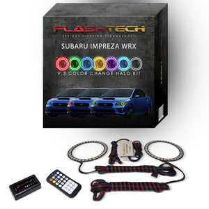 Subaru-Impreza-2015, 2016, 2017, 2018-LED-Halo-Headlights-RGB-RF Remote-SU-WR1516-V3HRF