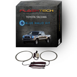 Toyota-Tacoma-2005, 2006, 2007, 2008, 2009, 2010, 2011-LED-Halo-Headlights-RGB-Bluetooth RF Remote-TO-TA0511-V3HBTRF