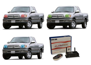 Toyota-Tundra-2000, 2001, 2002, 2003, 2004-LED-Halo-Headlights-RGB-WiFi Remote-TO-TU0004-V3HWI