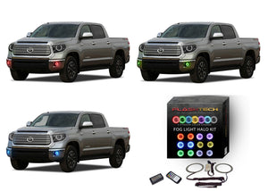Toyota-Tundra-2014, 2015, 2016-LED-Halo-Fog Lights-RGB-Colorfuse RF Remote-TO-TU1415-V3FCFRF