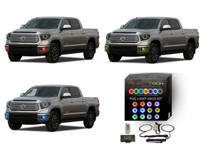 Toyota-Tundra-2014, 2015, 2016-LED-Halo-Fog Lights-RGB-RF Remote-TO-TU1415-V3FRF