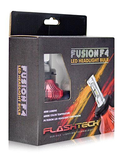 F4 Fusion LED Headlight and Fog Light Bulbs - H7