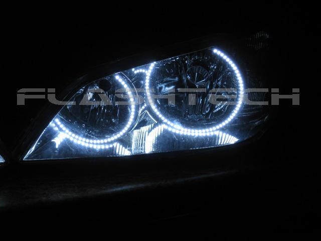 Lexus-is300-2001, 2002, 2003, 2004, 2005-LED-Halo-Headlights-White-RF Remote White-LX-IS30105-WHRF