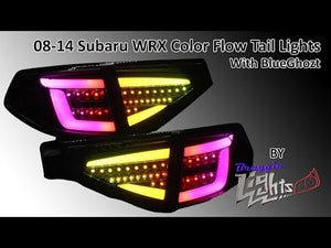 2008-2014 Subaru WRX Color Flow Tail Lights