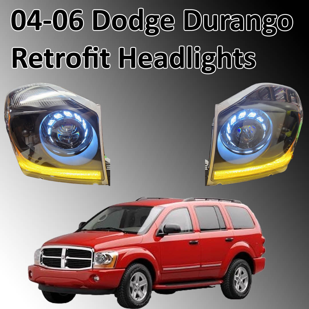 04-06 Dodge Durango Retrofit Headlights