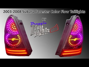 03-08 Subaru Forester Color Flow Tail Lights