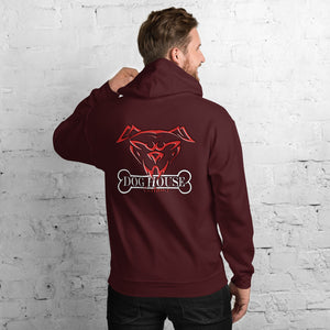 Cadillac Front/Dog House Customs Back Hoodie